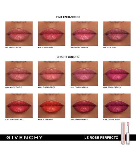 givenchy rose perfecto lip balm 201